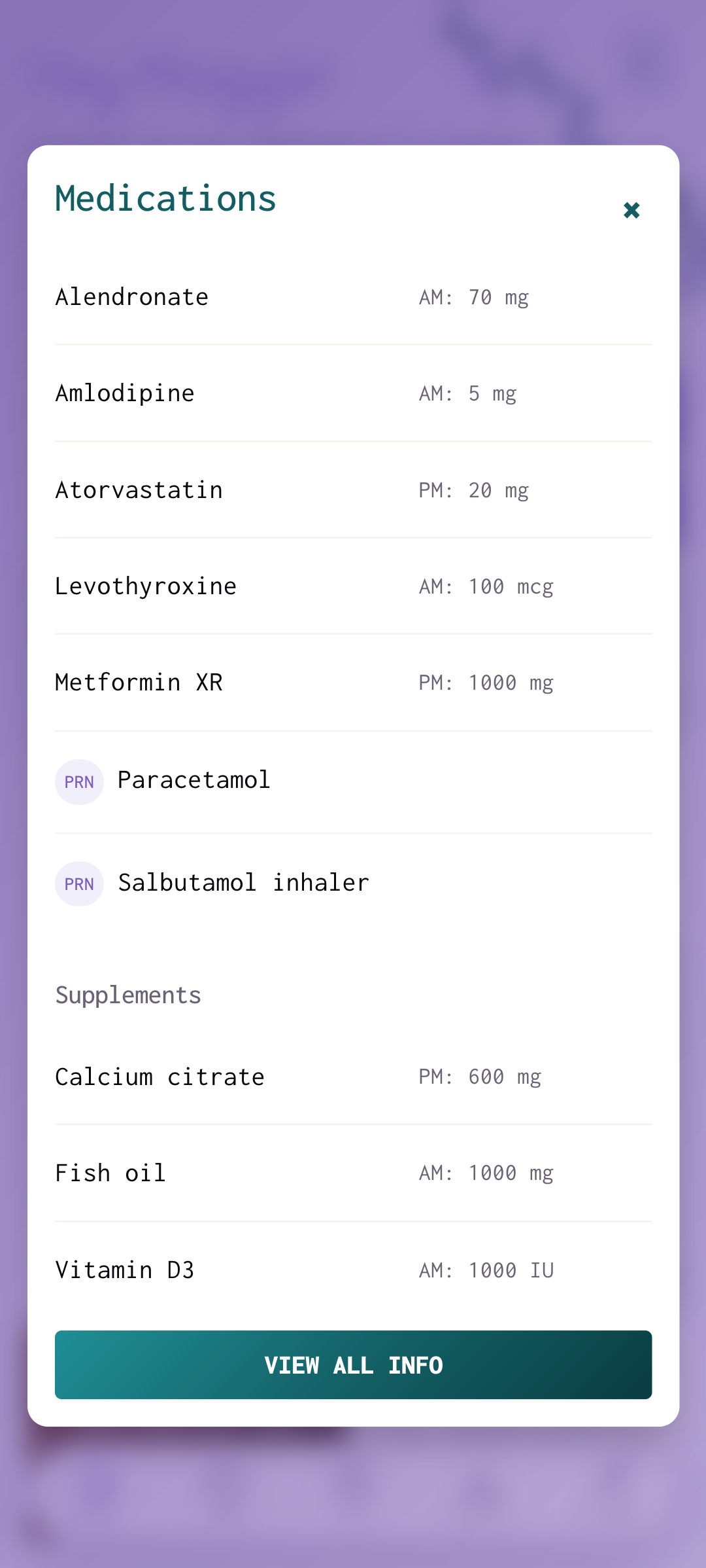 Relentless app screenshot